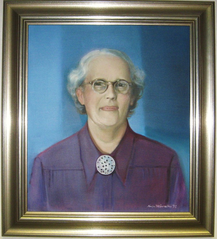 Alli Hein�maan muotokuva - Kaija Ik�valko 1951