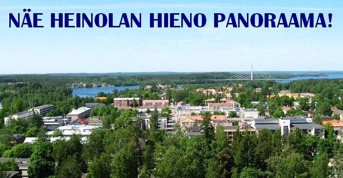 Ne Heinolan hieno panoraama